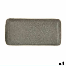 Bol Bidasoa Gio 15 x 12,5 x 4 cm Céramique Gris (6 Unités) | Tienda24 - Global Online Shop Tienda24.eu