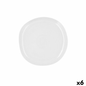 Flat plate Ariane Earth Ceramic White Ø 27 cm (6 Units) by Ariane, Plates and dishes - Ref: S2710168, Price: 46,48 €, Discoun...