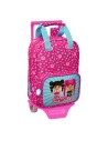 Mochila Escolar con Ruedas Pinypon Azul Rosa 20 x 28 x 8 cm | Tienda24 Tienda24.eu