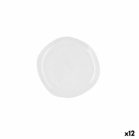 Flat plate Ariane Earth Ceramic White Ø 21 cm (12 Units) by Ariane, Plates and dishes - Ref: S2710172, Price: 65,86 €, Discou...