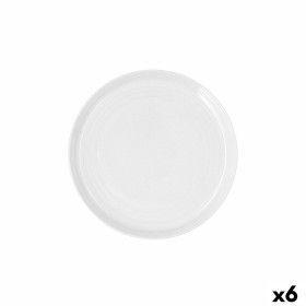 Assiette plate Ariane Artisan Céramique Blanc Ø 27 cm (6 Unités) de Ariane, Plats et plateaux - Réf : S2710182, Prix : 44,23 ...