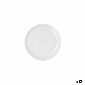 Assiette plate Ariane Artisan Céramique Blanc Ø 21 cm (12 Unités) de Ariane, Plats et plateaux - Réf : S2710184, Prix : 64,09...