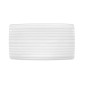 Vassoio per aperitivi Ariane Artisan Ceramica Bianco 36 x 20 cm (6 Unità) di Ariane, Piatti e teglie - Rif: S2710190, Prezzo:...