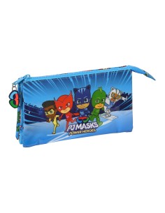 Portaoggetti Triplo PJ Masks Azzurro 22 x 12 x 3 cm da PJ Masks, Porta penne - Ref: S4308512, Precio: 8,32 €, Descuento: %