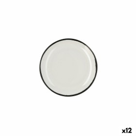 Assiette plate Ariane Vital Filo Blanc Céramique Ø 21 cm (12 Unités) de Ariane, Plats et plateaux - Réf : S2710202, Prix : 49...