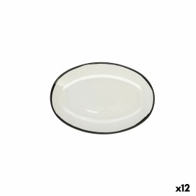 bandeja de aperitivos Ariane Vital Filo Cerâmica Branco Ø 26 cm (12 Unidades) de Ariane, Pratos e fontes - Ref: S2710206, Pre...