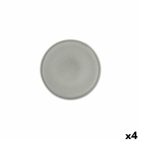 Flat plate Ariane Porous Ceramic Green Ø 21 cm (4 Units) by Ariane, Plates and dishes - Ref: S2710240, Price: 43,92 €, Discou...