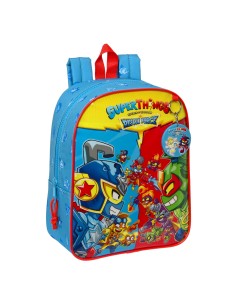 School Rucksack with Wheels Hello Kitty Sea lovers Turquoise 33 x 42 x 14 cm | Tienda24 Tienda24.eu