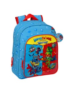 Zaino Scuola SuperThings Rescue force 27 x 33 x 10 cm Azzurro da SuperThings, Zainetti per bambini - Ref: S4308554, Precio: 1...