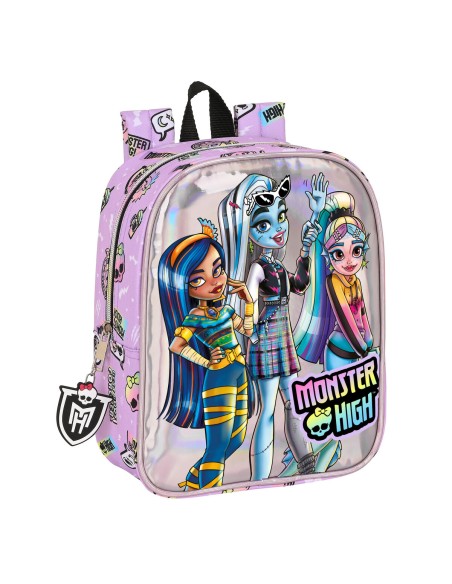 Schulrucksack Monster High Best boos Lila 22 x 27 x 10 cm | Tienda24 Tienda24.eu