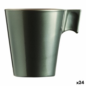 Mug Luminarc Flashy Green 80 ml Glass (24 Units) by Luminarc, Cups - Ref: S2710350, Price: 76,47 €, Discount: %