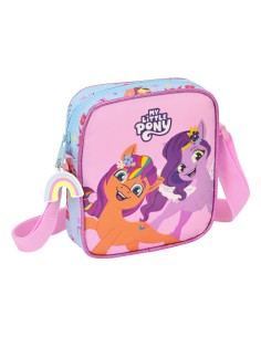 Bolso Bandolera My Little Pony Wild & free Azul Rosa 16 x 18 x 4 cm de My Little Pony, Bolsos para niña - Ref: S4308609, Prec...