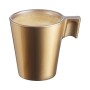 Tasse Luminarc Flashy Doré 80 ml verre de Luminarc, Tasses - Réf : S2710366, Prix : 76,47 €, Remise : %