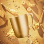 Mug Luminarc Flashy Golden Glass 250 ml (6 Units) by Luminarc, Cups - Ref: S2710376, Price: 22,03 €, Discount: %