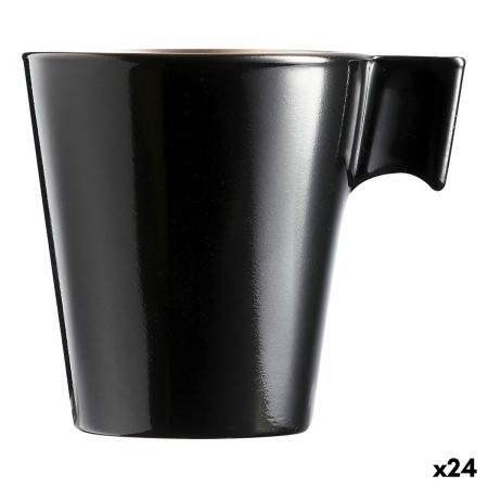 Taza Mug Luminarc Flashy Negro 80 ml Bicolor Vidrio (24 Unidades) de Luminarc, Tazas - Ref: S2710380, Precio: 76,47 €, Descue...