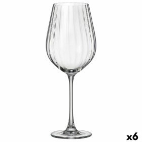 Calice per vino Bohemia Crystal Optic Trasparente 650 ml 6 Unità di Bohemia Crystal, Calici per il vino - Rif: S2710401, Prez...