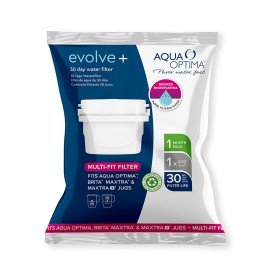 Filtro dell'acqua Aqua Optima Single Life Evolve Set 12 Unità di Aqua Optima, Cartucce - Rif: S2710410, Prezzo: 32,61 €, Scon...