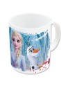 Cup Frozen Believe 325 ml Lilac Ceramic | Tienda24 Tienda24.eu