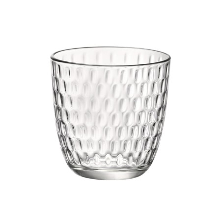 Set de Vasos Bormioli Rocco Slot Transparente 6 Unidades Con relieve Vidrio 290 ml de Bormioli Rocco, Vasos de agua y de whis...