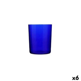 Vaso Bohemia Crystal Optic Azul Vidrio 500 ml (6 Unidades) de Bohemia Crystal, Vasos de agua y de whisky - Ref: S2710548, Pre...