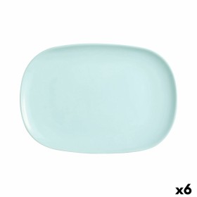 Plat à Gratin Luminarc Sweet Line Turquoise verre 35 x 24 cm (6 Unités) de Luminarc, Plats et plateaux - Réf : S2710583, Prix...