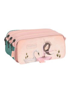 Portaoggetti Doppio Santoro Swan lake Grigio Rosa 21,5 x 10 x 8 cm da Santoro, Porta penne - Ref: S4308746, Precio: €17.06, D...