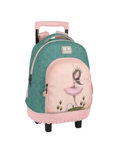 Trolley per la Scuola Santoro Swan lake Grigio Rosa 32 x 45 x 21 cm da Santoro, Zainetti per bambini - Ref: S4308749, Precio:...