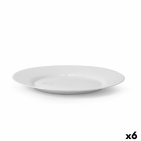 Assiette plate Luminarc Zelie Blanc verre Ø 25 cm (12 Unités) | Tienda24 - Global Online Shop Tienda24.eu