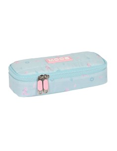 Trousse Fourre-Tout Triple Benetton Letter Vert 21,5 x 10 x 8 cm | Tienda24 Tienda24.eu