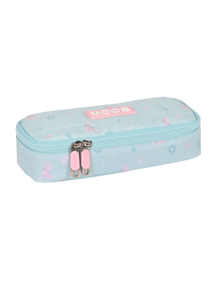 Estuche Escolar Moos Garden 22 x 5 x 8 cm Turquesa | Tienda24 Tienda24.eu