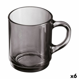 Cup Luminarc Alba Grey Glass 250 ml (6 Units) by Luminarc, Cups - Ref: S2710662, Price: 18,44 €, Discount: %