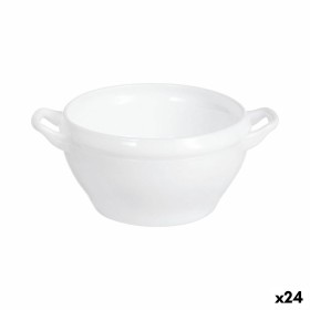 Prato de Jantar Bidasoa Fosil Branco Cerâmica Quadrado 21,1 x 20,3 x 2,3 cm (9 Unidades) | Tienda24 - Global Online Shop Tienda24.eu