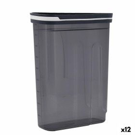 Boîte Quid City Avec couvercle Distributeur 2,7 L Gris Plastique (12 Unités) de Quid, Stockage des aliments - Réf : S2710697,...