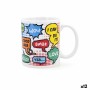 Taza Quid Wow Cómics Multicolor Cerámica 330 ml (12 Unidades) de Quid, Tazas - Ref: S2710706, Precio: 19,94 €, Descuento: %