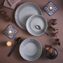 Plato de Postre Luminarc Cottage Gris Vidrio 19 cm (24 Unidades) de Luminarc, Platos y fuentes - Ref: S2710728, Precio: 52,93...