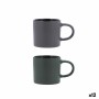 Cup Bidasoa Dark Moon Ceramic 250 ml (12 Units) | Tienda24 - Global Online Shop Tienda24.eu