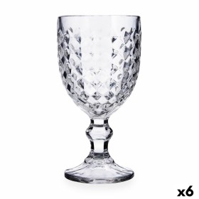 Wineglass Quid Diamond Urban Transparent Glass 340 ml (6 Units) by Quid, Water Glasses - Ref: S2710751, Price: 12,48 €, Disco...