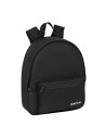 Rucksack Safta Mini Black 27 x 32 x 10 cm | Tienda24 Tienda24.eu