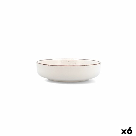 Plato Hondo Quid Duna Beige Cerámica 18,5 x 5,3 cm (6 Unidades) de Quid, Platos y fuentes - Ref: S2710768, Precio: 18,15 €, D...