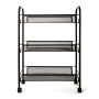 Vegetable trolley Quid Tito Black Metal 44 x 26 x 63 cm by Quid, Shelves and supports - Ref: S2710798, Price: 19,32 €, Discou...