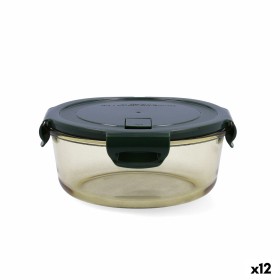 Porta pranzo Ermetico Bidasoa Infinity Rotonda 970 ml Giallo Vetro (12 Unità) di Bidasoa, Conservazione di alimenti - Rif: S2...