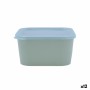 Square Lunch Box with Lid Quid Inspira 1,3 L Green Plastic (12 Units) | Tienda24 - Global Online Shop Tienda24.eu