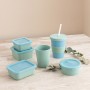 Cup with Straw Quid Inspira With lid 480 ml Blue Plastic (12 Units) by Quid, Food storage - Ref: S2710918, Price: 50,15 €, Di...