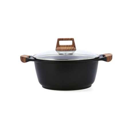 Cacerola Con Tapa Quid Karbon Aluminio fundido Negro 20 cm de Quid, Cacerolas - Ref: S2710933, Precio: 21,74 €, Descuento: %