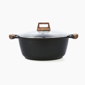 Cacerola Con Tapa Quid Karbon Aluminio fundido Negro 24 cm de Quid, Cacerolas - Ref: S2710935, Precio: 27,37 €, Descuento: %