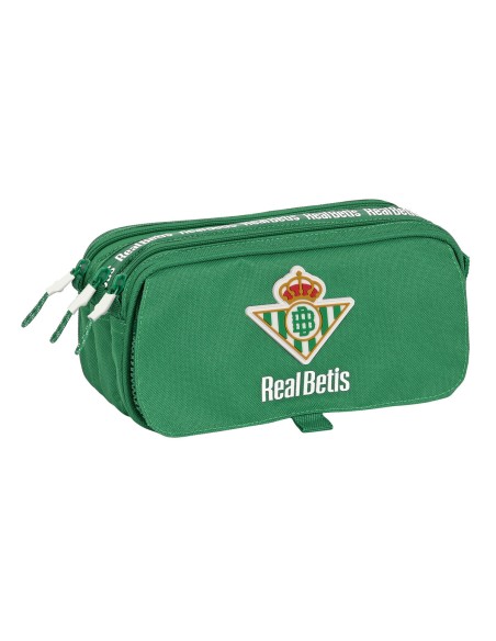 Portatodo Doble Real Betis Balompié Verde 21,5 x 10 x 8 cm | Tienda24 Tienda24.eu