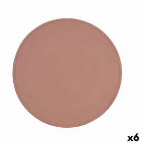 Sousplat Quid Mineral Terracota Cerâmica 33 cm (6 Unidades) de Quid, Pratos e fontes - Ref: S2710967, Preço: 90,64 €, Descont...