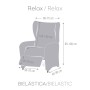 Housse de fauteuil Eysa BRONX Blanc 90 x 100 x 75 cm de Eysa, Housses pour accoudoirs de fauteuil - Réf : D1606039, Prix : 69...