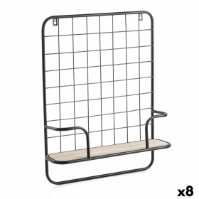 Scaffale Vinthera Moa Acciaio Nero Metallo 42,5 x 12 x 56 cm (8 Unità) di Vinthera, Scaffalature e ripiani di immagazzinaggio...