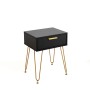 Nightstand Vinthera Moa Black Plastic 40 x 30 x 50 cm | Tienda24 - Global Online Shop Tienda24.eu